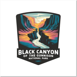 Black Canyon of the Gunnison National Park Emblem Posters and Art